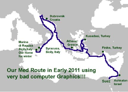 CYAN underway in the Med